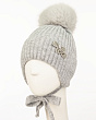 Головные уборы Поляярик 07-51-M Шапка (50-52) - св.серый меланж