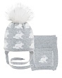 Комплекты Mialt Лулу (48-52) (шапка+шарф) Комплект - серый