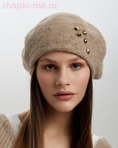 250114/1 SR Берет (56-58) - Шапки-НСК. Головные уборы оптом и в розницу.
