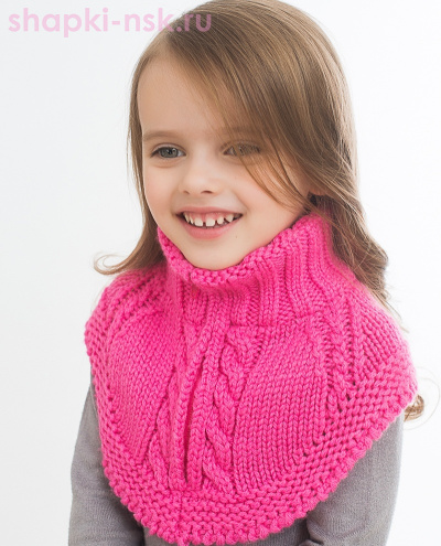 6961 Манишка на молнии (52-54) - Шапки-НСК. Головные уборы оптом и в розницу.