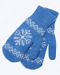 Перчатки, варежки, митенки Noryalli 59005 (р-р 16-18) Варежки - голубой-белый