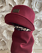 Комплекты Инга Шляпный дом Тея флис (шляпа+бактус) Комплект - бордовый