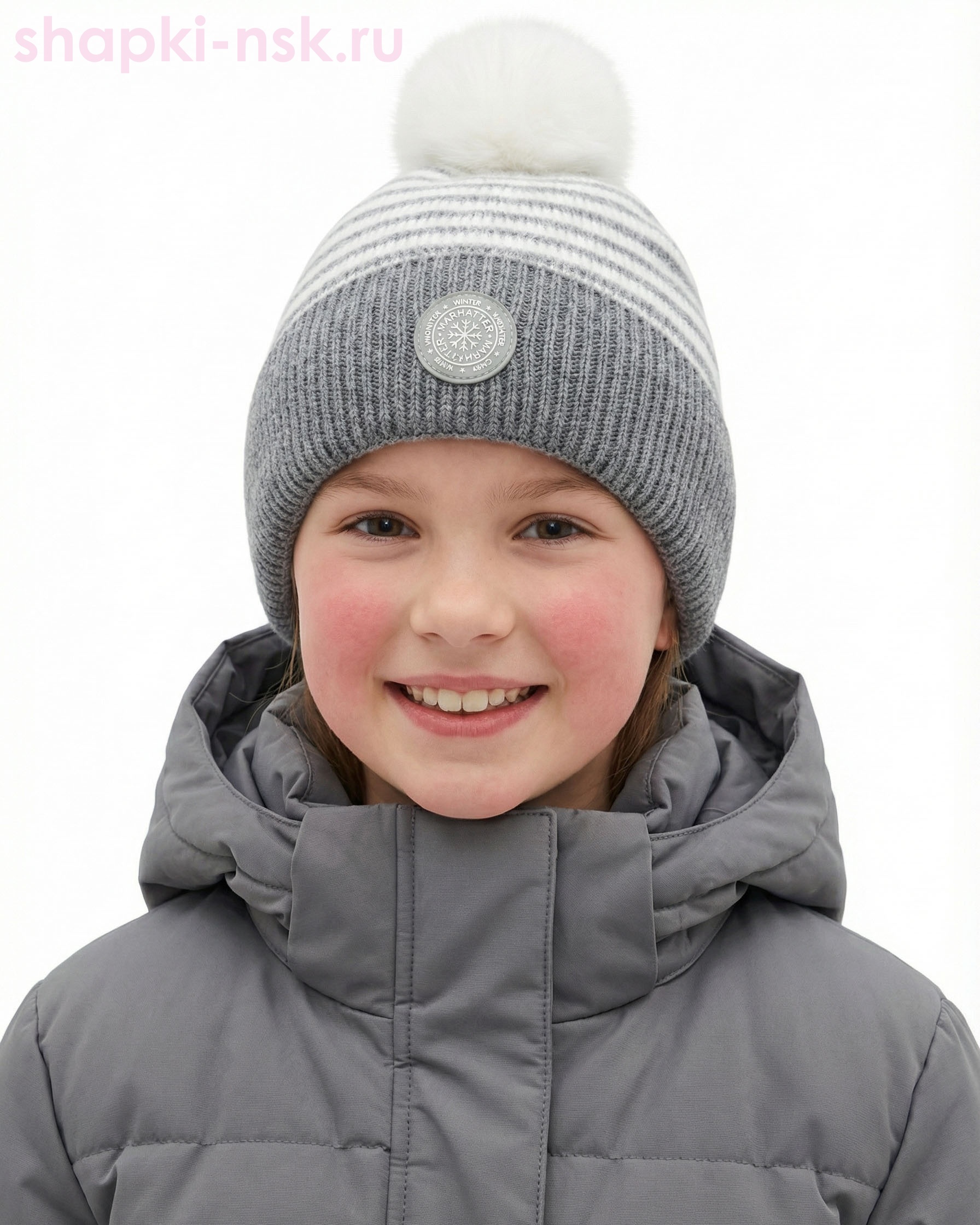 14432/2 MGH Колпак для девочки флис (54-56)