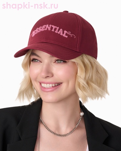 124028 BW Бейсболка женская (56-58) - Шапки-НСК. Головные уборы оптом и в розницу.