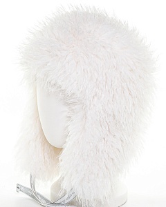 Лама экомех барби Ушанка флис (56-58)