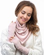 Перчатки, варежки, митенки Verenitsa (Svetlitsa) 103.00/00-6 Митенки (6-8) - пастельно-розовый