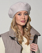 Головные уборы Di Lana Алисия 500 Берет женский флис (56-58) - св.фрез-белый