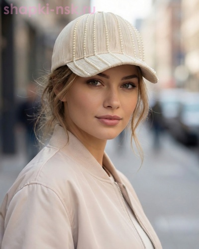 B88 Бейсболка женская (56-58) - Шапки-НСК. Головные уборы оптом и в розницу.