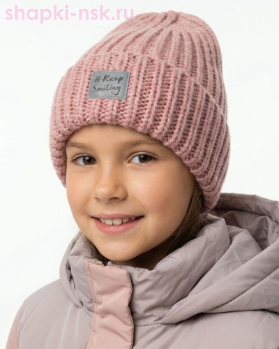 14261/2 MGH Колпак для девочки флис (50-52) - Шапки-НСК. Головные уборы оптом и в розницу.