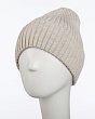 Головные уборы Поляярик 02-74-L (о) Бини для девочки (54-56) - св.бежевый меланж