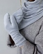 Перчатки, варежки, митенки Verenitsa (Svetlitsa) 60/11-2 флис Варежки - бл.голубой