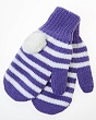 Перчатки, варежки, митенки Infante 2203-G-W Варежки - фиолетовый