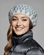 Головные уборы Di Lana 515 Берет женский флис (56-58) - стальной-белый