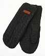 Перчатки, варежки, митенки Noryalli 59901 флис Варежки - антрацит