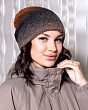 Головные уборы Fomas S 1165 Колпак флис (56-58) - коричневый-серый
