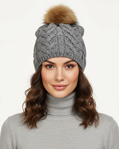 2440 Колпак женский флис (56-58)