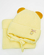 Комплекты Поляярик 02-82-M флис (48-50) (шапка+снуд) Комплект - желтый