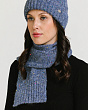 Шарфы, снуды, прочие Paola Belleza 458 PB Шарф женский (140 х 15) - джинс