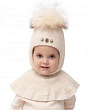 Головные уборы Kotik Магреб Шлем для девочки (2-8 лет) - белый