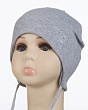 Головные уборы Поляярик 08-8-NT Шапка для мальчика (42-44) - св.серый