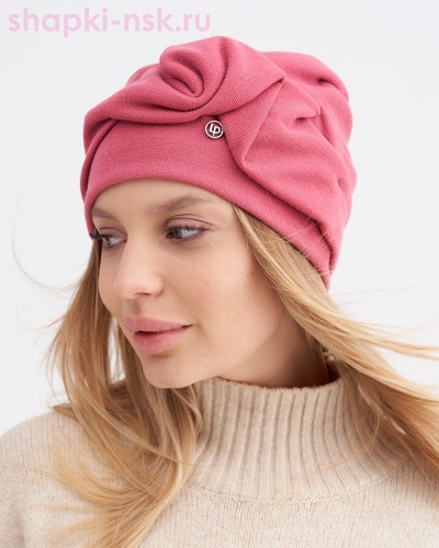 Юлиана лого 028 трикотаж К1 Шапка (56-58) - Шапки-НСК. Головные уборы оптом и в розницу.