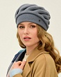 Головные уборы Di Lana Варвара 082 Берет женский флис (56-59) - стальной