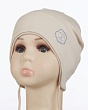Головные уборы Поляярик 08-8-NT Шапка для мальчика (42-44) - крем
