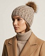 Головные уборы Snezhna (marhatter) 6768/2 SWH Бини женская флис (56-58) - серо-бежевый