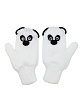 Перчатки, варежки, митенки Infante 2213-U-W панда Варежки - 1