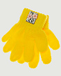 Перчатки, варежки, митенки Теплыши 614-TG шерсть (р-р 12/1-2 года) Перчатки - желтый