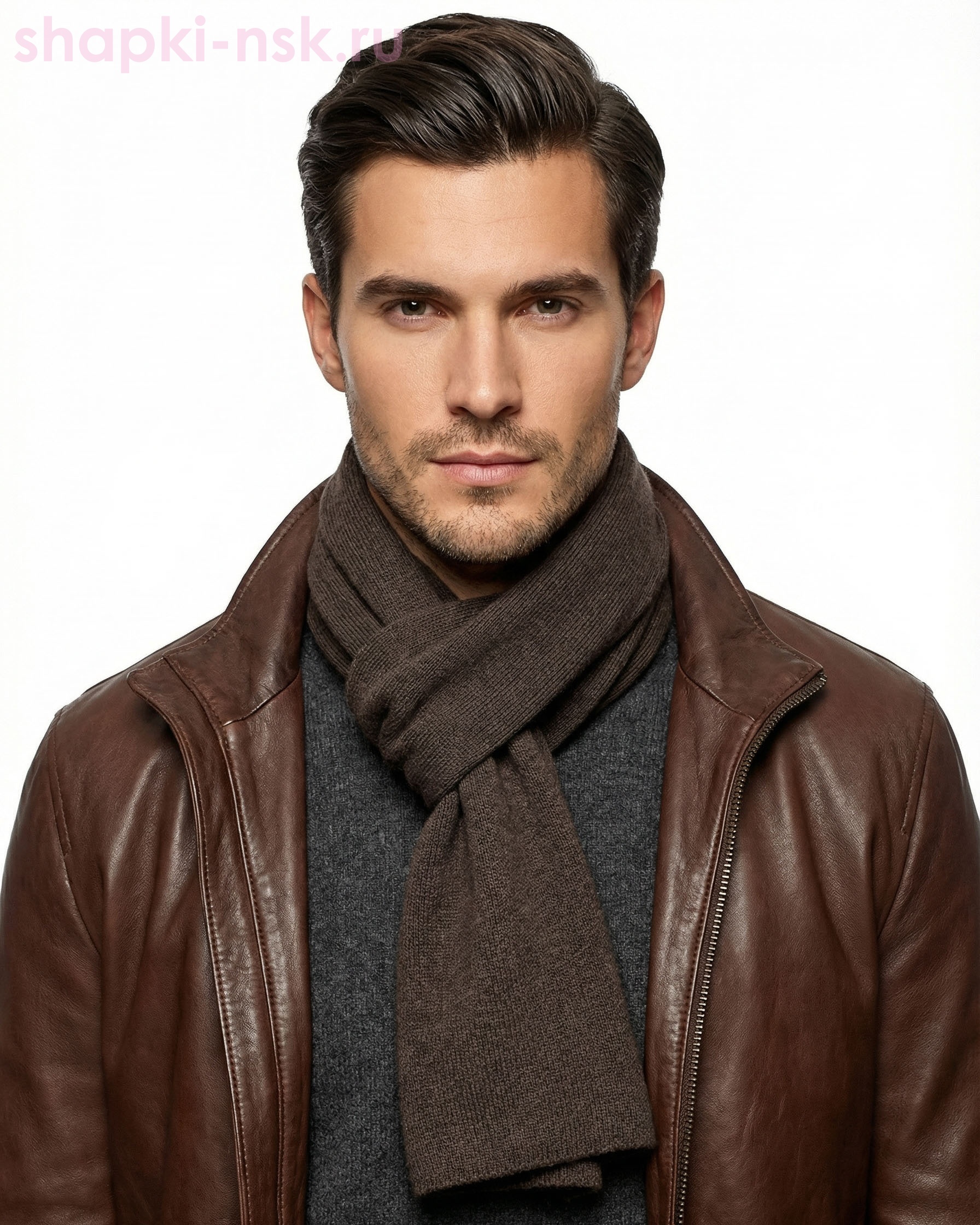 44236 Шарф мужской (180 x 23)