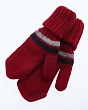 Перчатки, варежки, митенки Artel 8021-17 (1-7 лет) Варежки - красный-серый