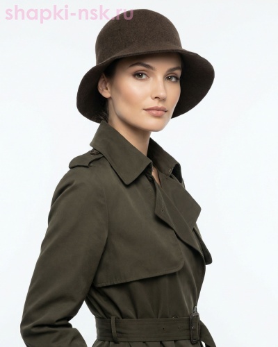 01 F Шляпа женская (56-58) - Шапки-НСК. Головные уборы оптом и в розницу.