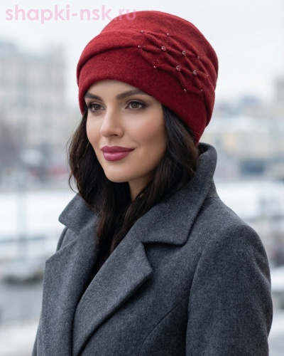 Эсмеральда 558 Шапка женская (56-58) - Шапки-НСК. Головные уборы оптом и в розницу.