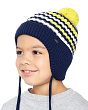 Головные уборы Marhatter 9364/2 MBU Шапка для мальчика флис (50-52) - 1