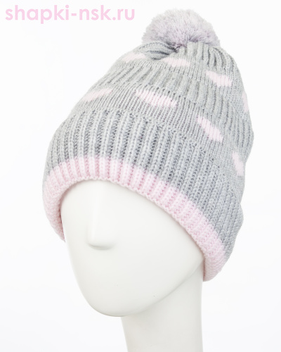 13202/2 MGH Колпак для девочки флис (54-56) - Шапки-НСК. Головные уборы оптом и в розницу.