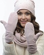 Перчатки, варежки, митенки Verenitsa (Svetlitsa) 60/11-2 флис Варежки - пастельно-розовый