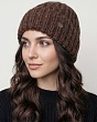 Головные уборы Paola Belleza 129 PB Шапка женская флис (56-58) - кофейный