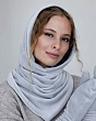 Головные уборы Verenitsa (Svetlitsa) 641.00/00-6 Капор-манишка (54-56) - серо-голубой