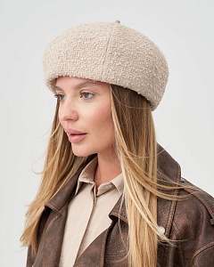 Даяна ткань шанель букле Берет флис (56-58)