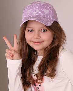 764-BS Бейсболка для девочки (50-52)
