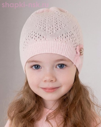 05-54-ST Шапка для девочки (44-46) - Шапки-НСК. Головные уборы оптом и в розницу.