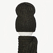 Комплекты Static 992069-1 (колпак+шарф) Комплект - 015 черный-хаки
