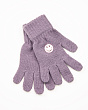 Перчатки, варежки, митенки Теплыши 114-TGg Перчатки для девочки (5-6 лет) - пепел сирени