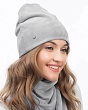 Головные уборы Verenitsa (Svetlitsa) 60 Шапка женская (53-56) - пепел