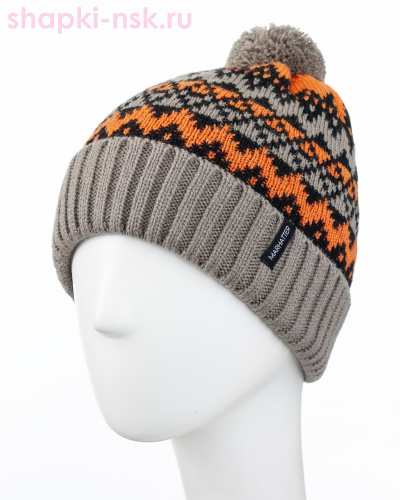 11257/2 MBH Колпак для мальчика флис (50-52) - Шапки-НСК. Головные уборы оптом и в розницу.