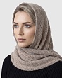 Шарфы, снуды, прочие Paola Belleza 602 PB Косынка женская (125 х 55) - кофейный