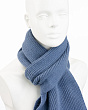 Шарфы, снуды, прочие Marhatter 12821 MWS Шарф женский (180 x 20) - серо-голубой