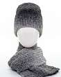Комплекты Levelpro Лантана-Чина (шапка+шарф) Комплект - серый