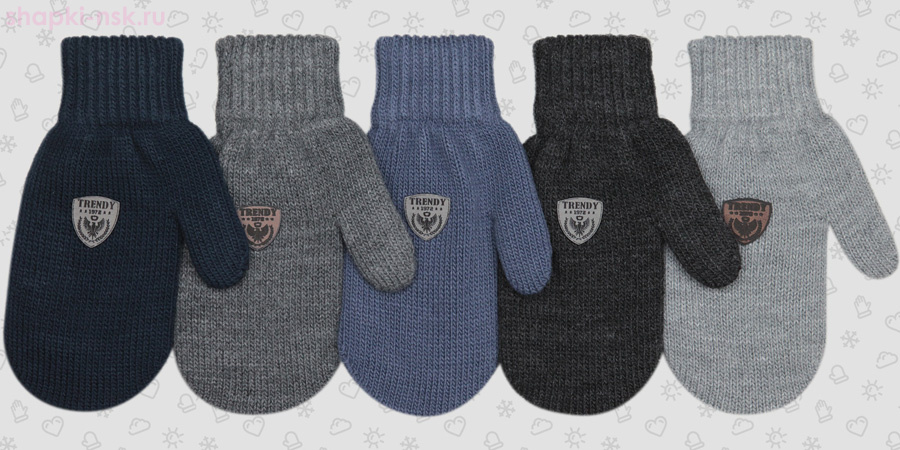 126-TMm Перчатки для мальчика (9-10 лет)